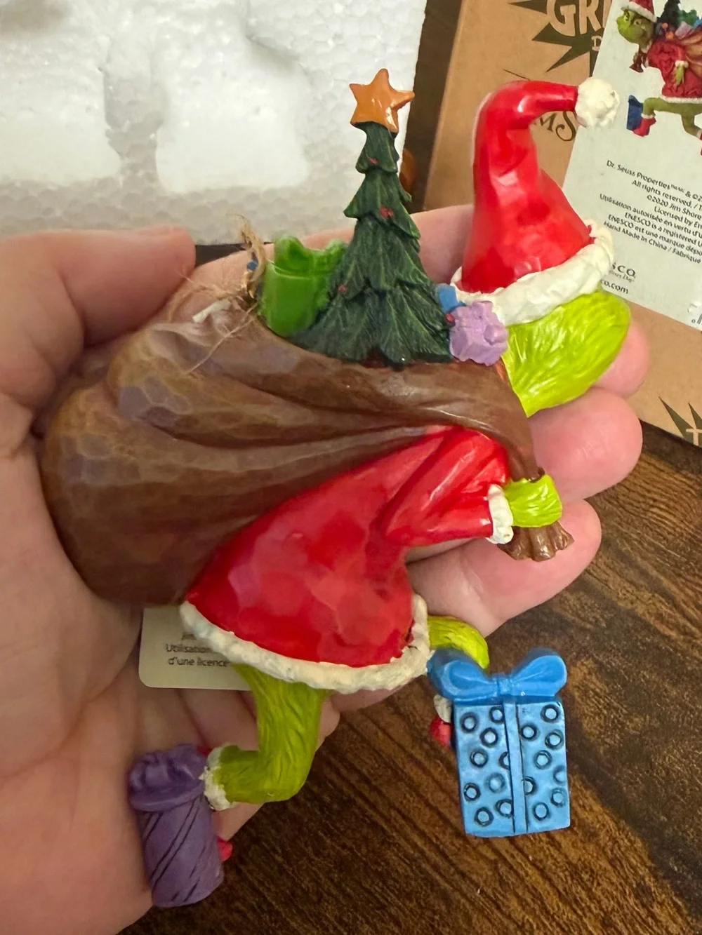 The Grinch Ornament By Jim Shore